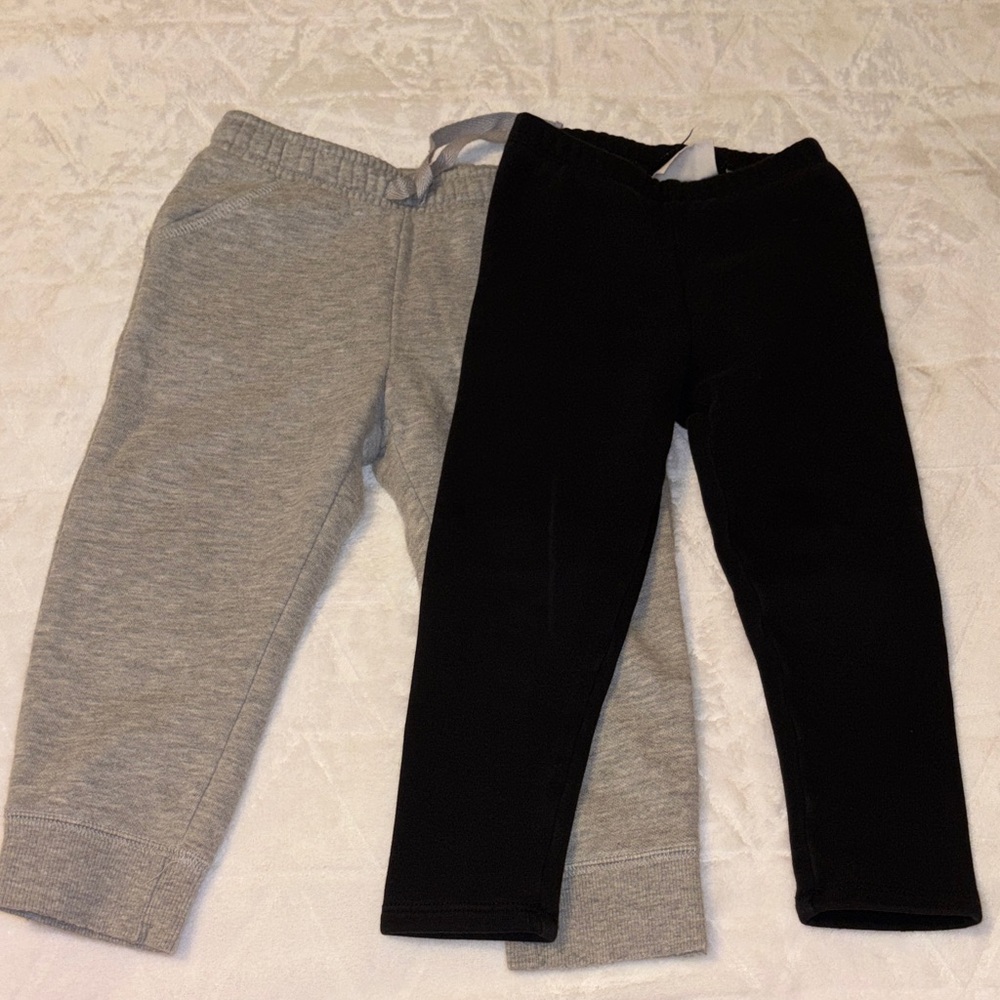 Cat & Jack Black and Gray Joggers for Kids